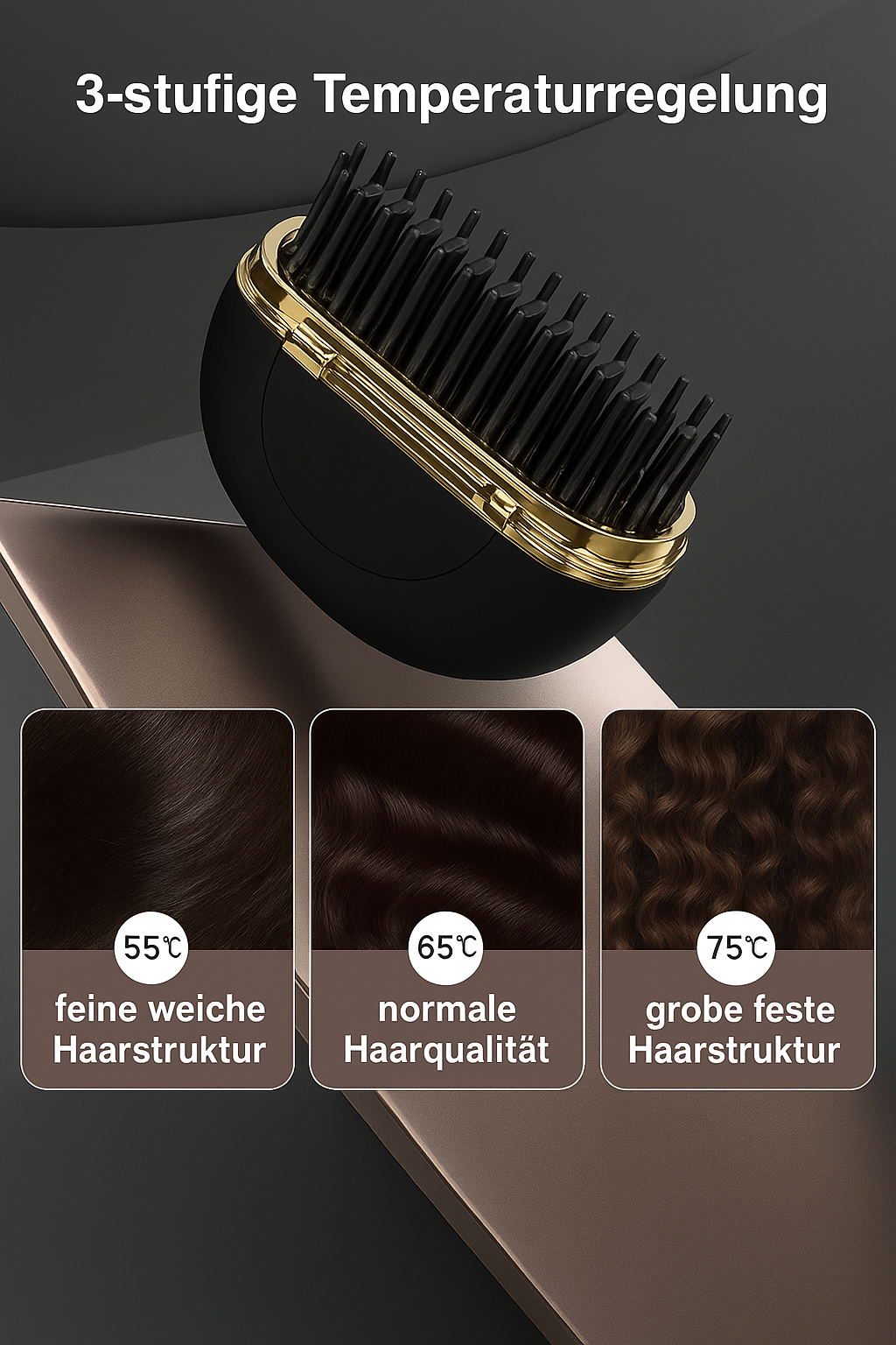 Tragbarer Mini-Haarglätter