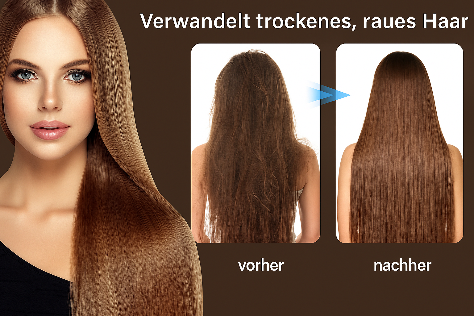 Tragbarer Mini-Haarglätter